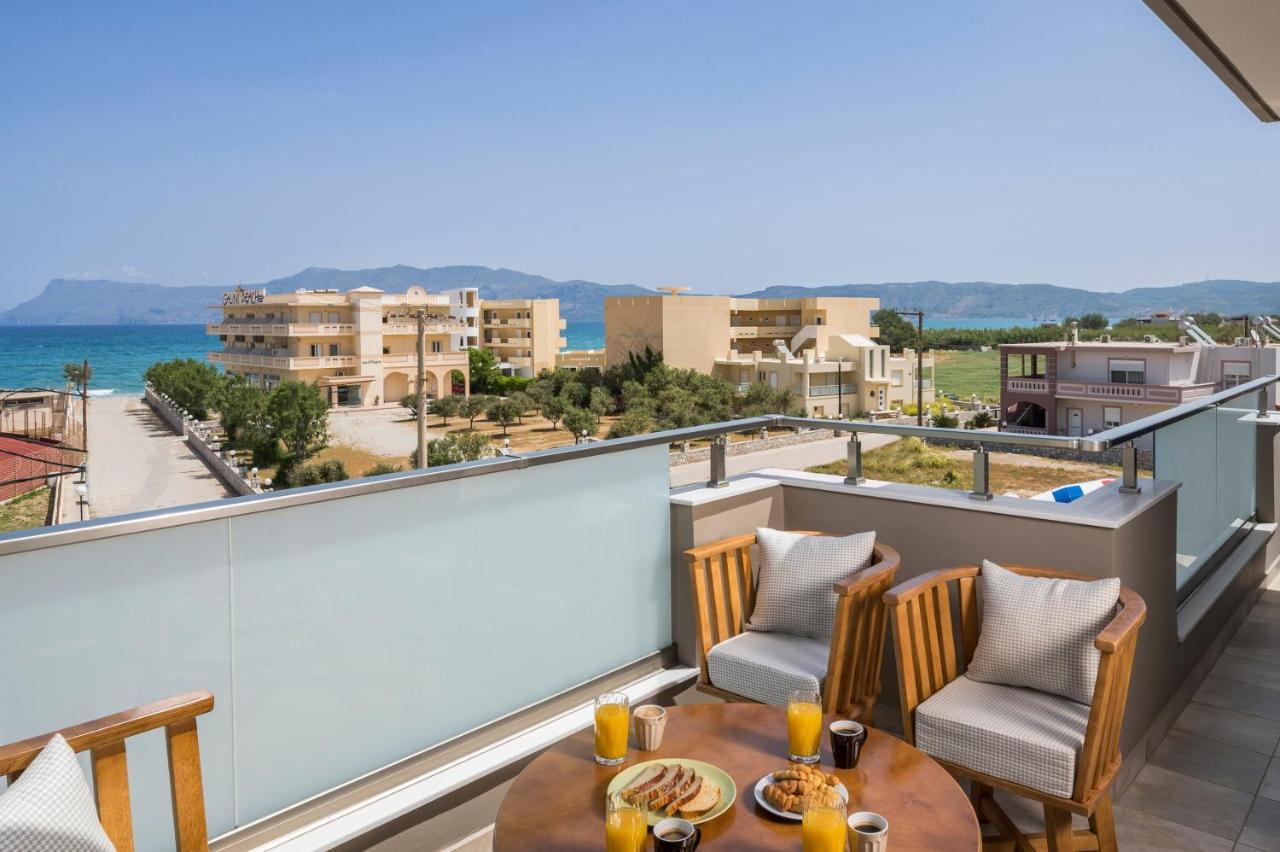 Indigo Blue Seaside Deluxe Apartments كيساموس المظهر الخارجي الصورة