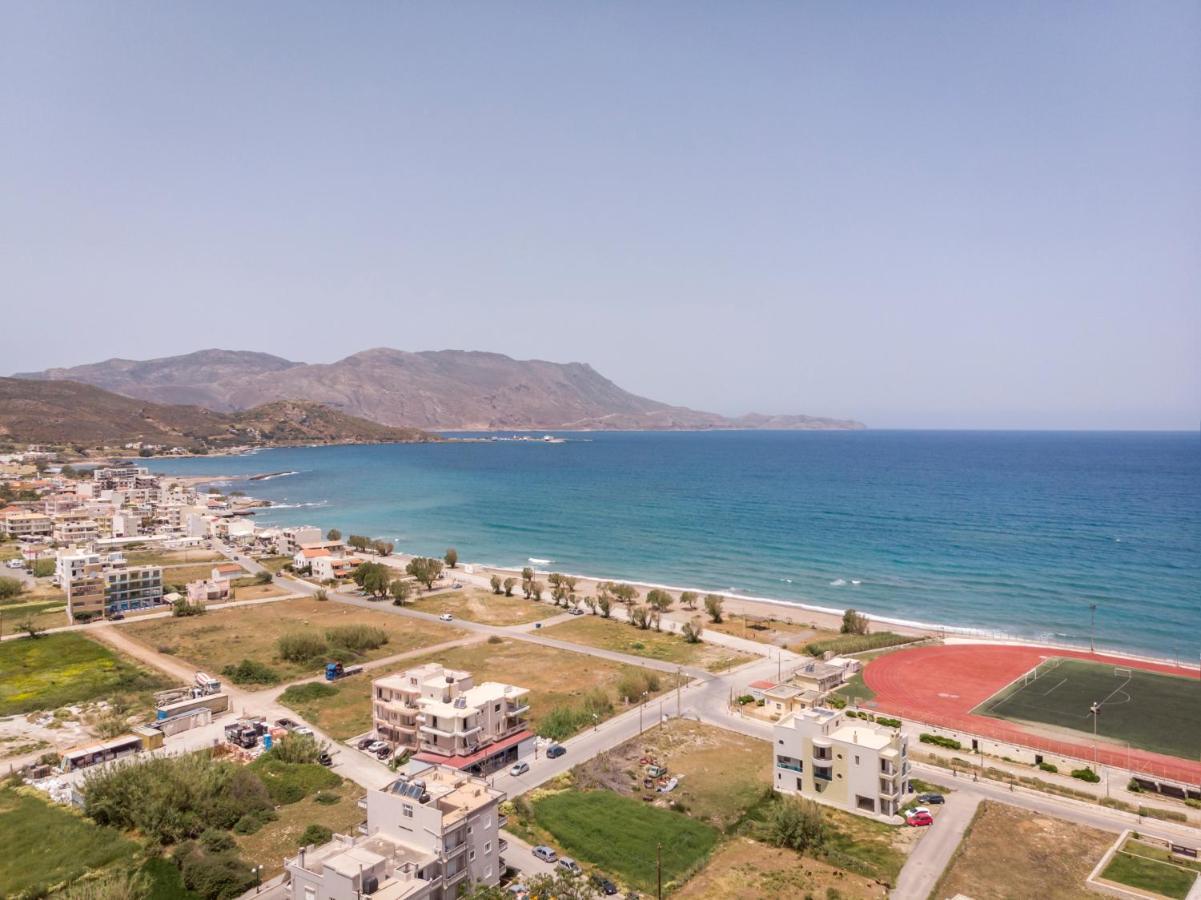 Indigo Blue Seaside Deluxe Apartments كيساموس المظهر الخارجي الصورة
