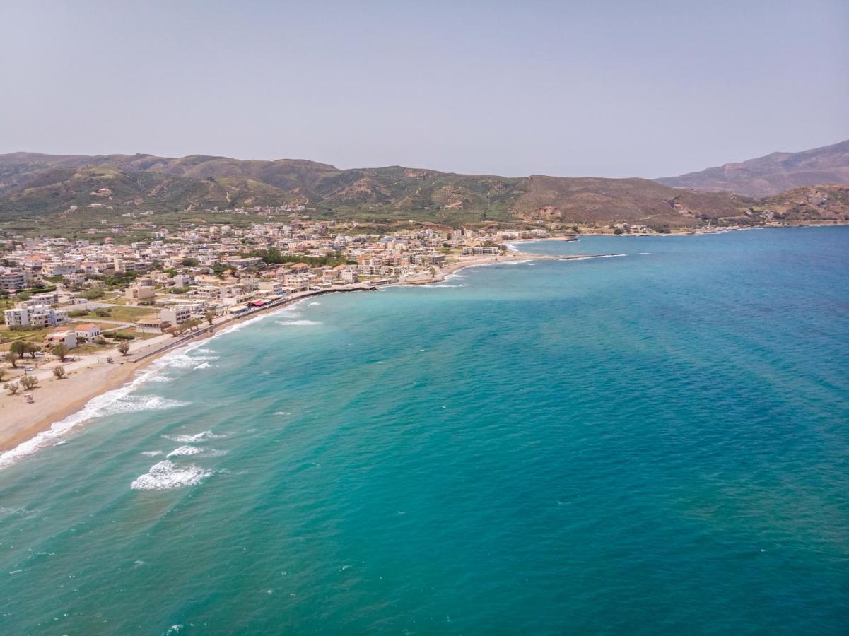 Indigo Blue Seaside Deluxe Apartments كيساموس المظهر الخارجي الصورة